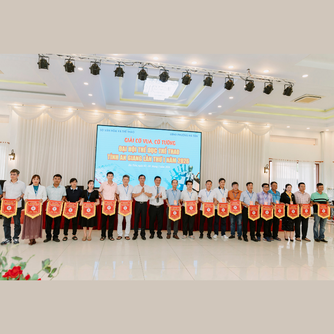 Khai Mạc Giải Cờ Tướng Và Cờ Vua Đại Hội Thể Dục Thể Thao Tỉnh An Giang Lần Thứ I Năm 2026 Tại Hà Tiên